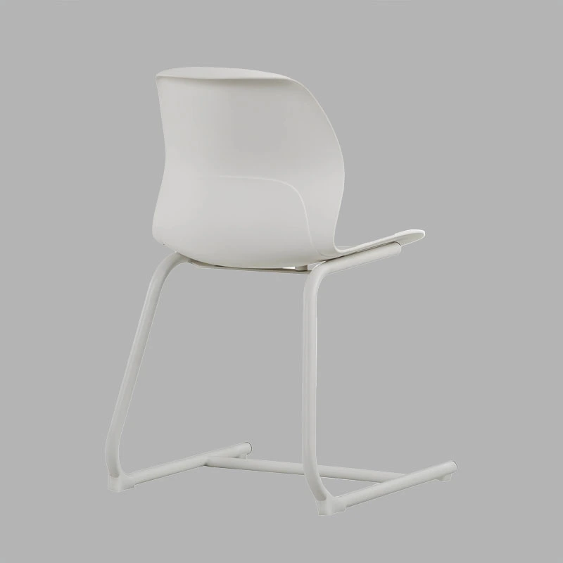 Hot Sale Modern Nordic Home Kitchen Restaurante Cafe Silla Dining Plástico branco