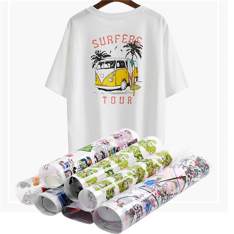 Clothing All in One Pet Transfer 33cm Hot Peel Roll Dtf Pet Film with CE Competitive Price