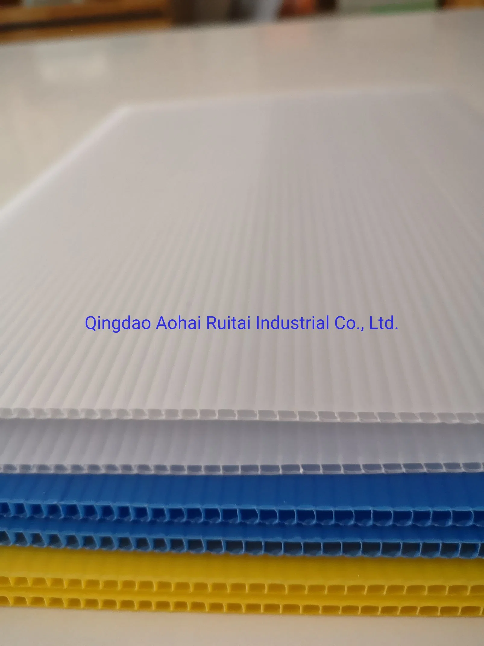 ESD Virgin PP Wantong Hollow Board Cartonplast Perforated Plastic Sheet