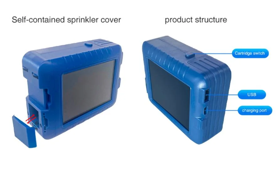 Mini-Bordmaschine/QR-Code Barcode-Druck/geeignet für eine Vielzahl von Materialien