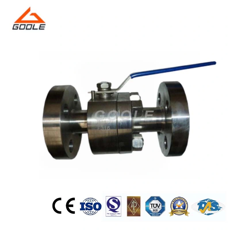 150lb Forged Steel Ball Valve, F304 Body, Reducer Bore, Flange End