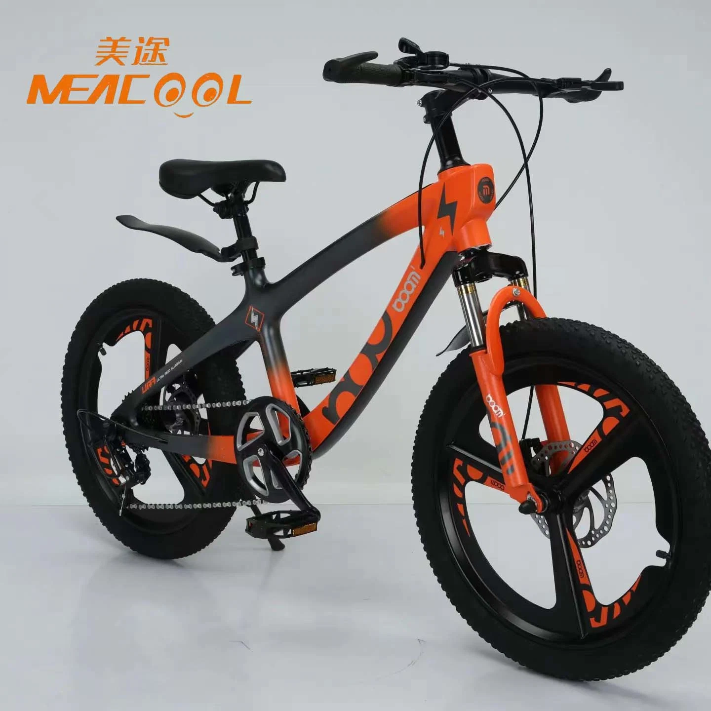 Mountainbike China Speed Speed Frame Magnesium Alloy 20"22"24" Inch Baby Children MTB Bike Mountain Stylish Cycle for Boys Kids