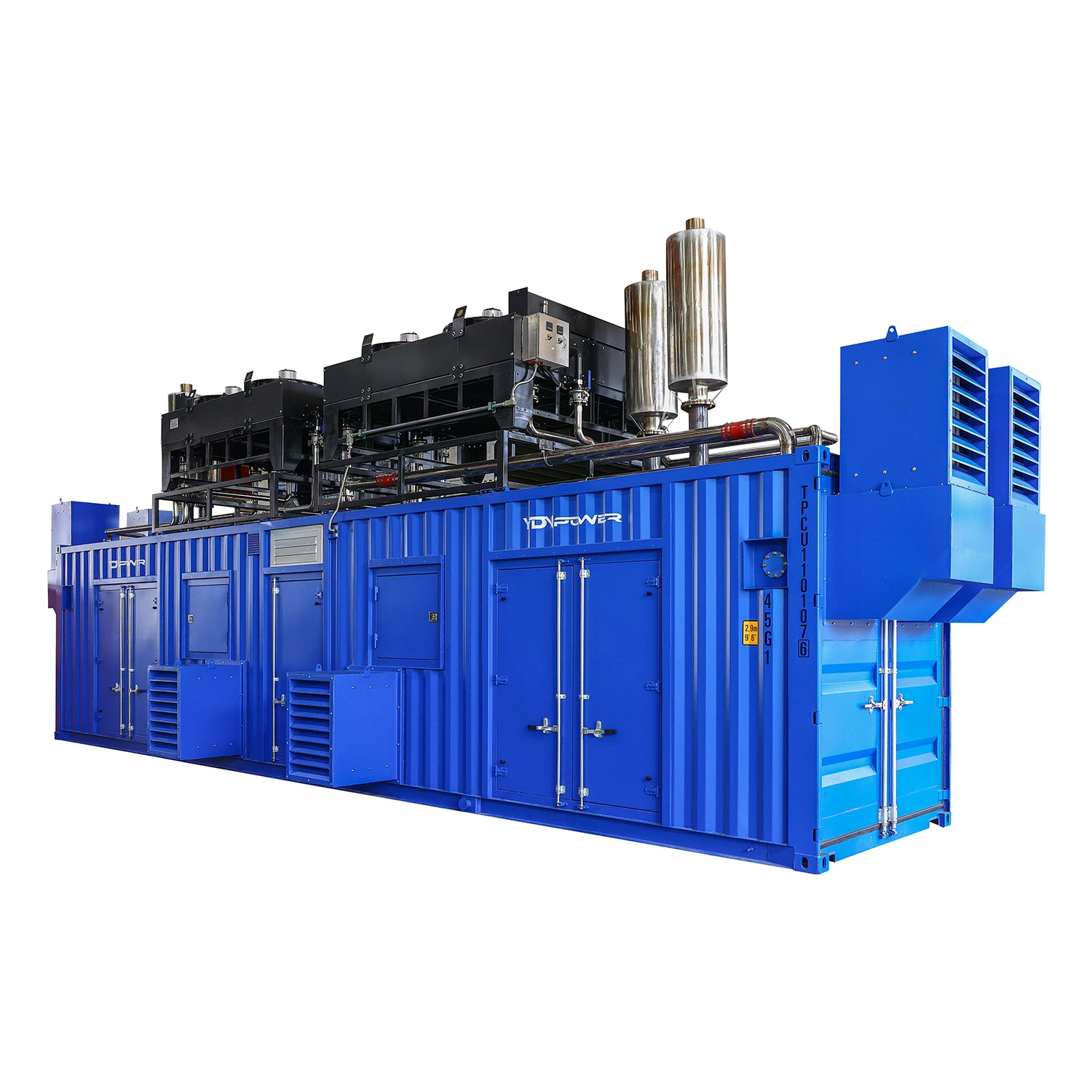 1000kw 1MW 1250kVA Natural Gas Biogas LPG LNG CNG Biomass Gas Wood Gas Turbine Generator