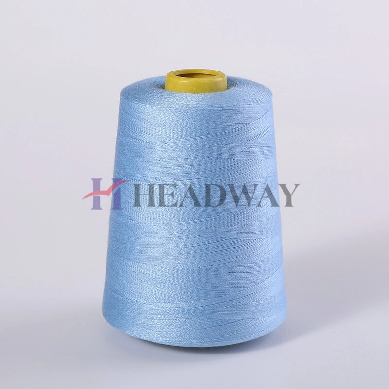 China 21s/32s Colored Sewing Thread Dyed Color Cotton Polyester Blended Yarn