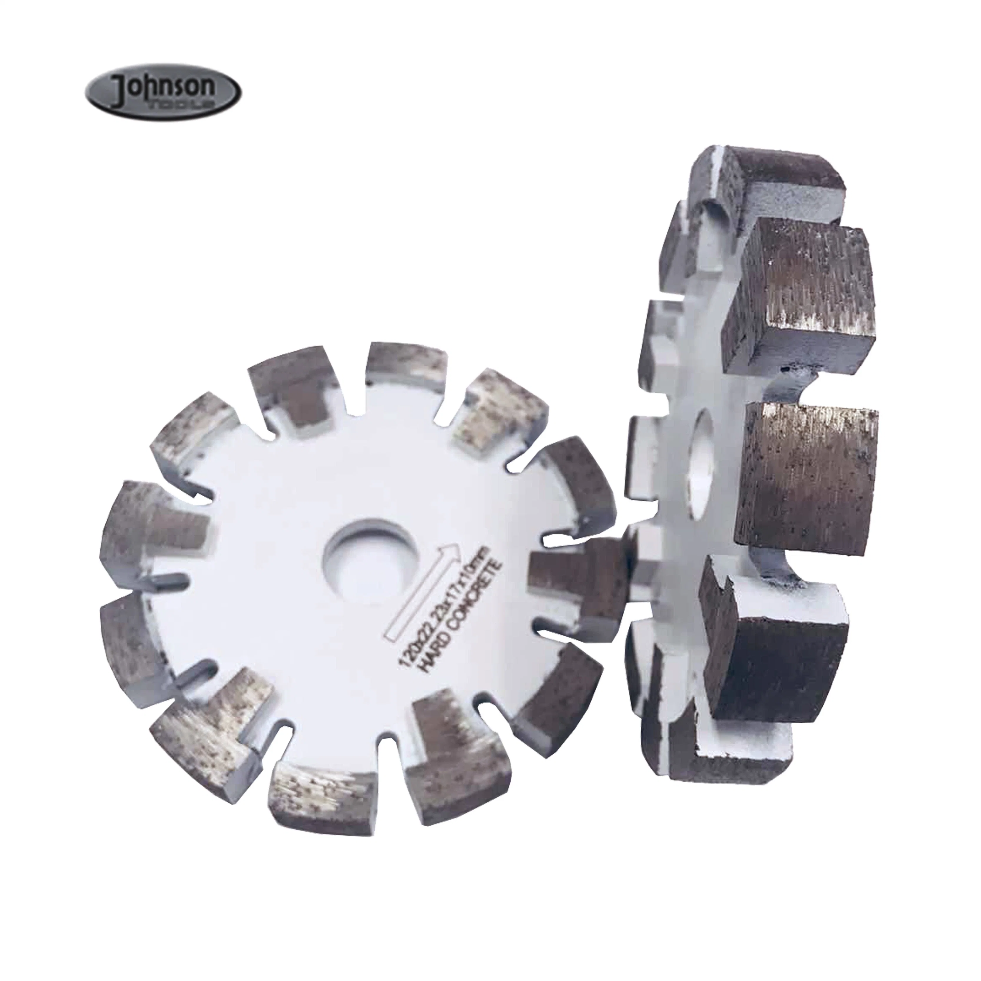 120mm Diamond Tuck Point Grooving Saw Blades for Extra Hard Concrete Floor