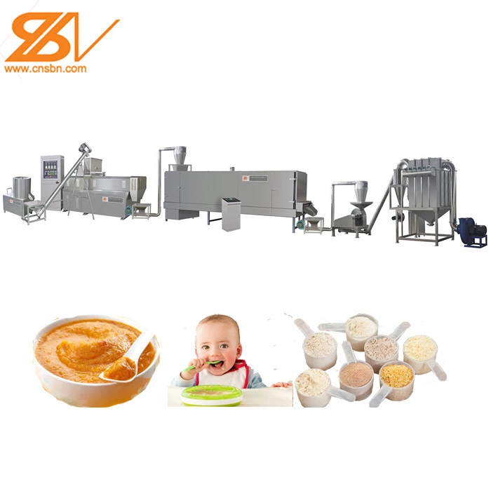 Automatic Snacks Food Baby Cereals Powder Making Machine
