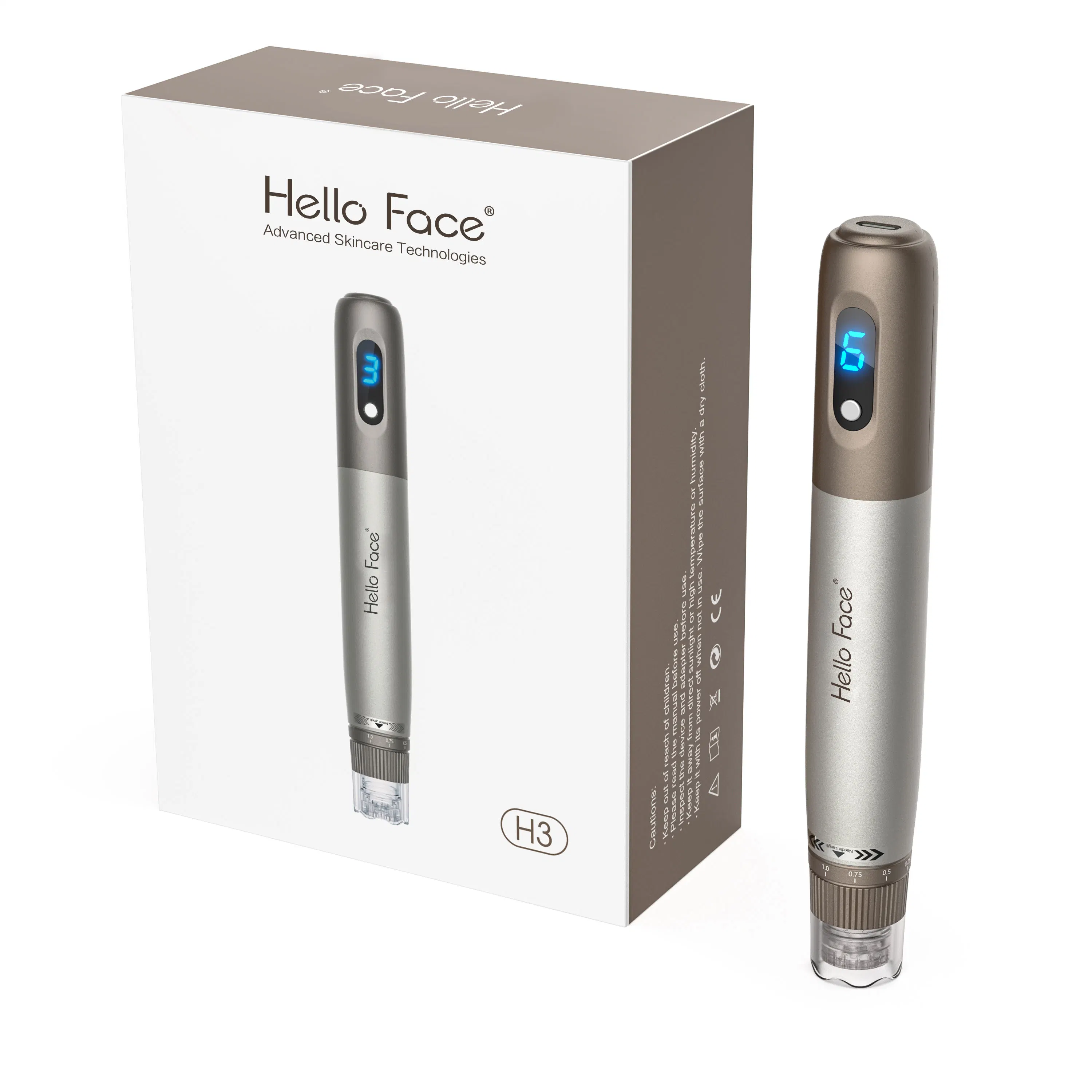 Professionelle elektrische wiederaufladbare Hydra Pen H3 Microneedling Pen Hautpflege Anti-Akne-Wrinkle-Entfernung Mesotherapie für den Heimgebrauch