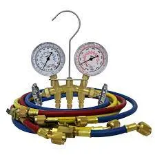 High quality/High cost performance Air Conditioning Brass Manifold Gauge for Refrigeration