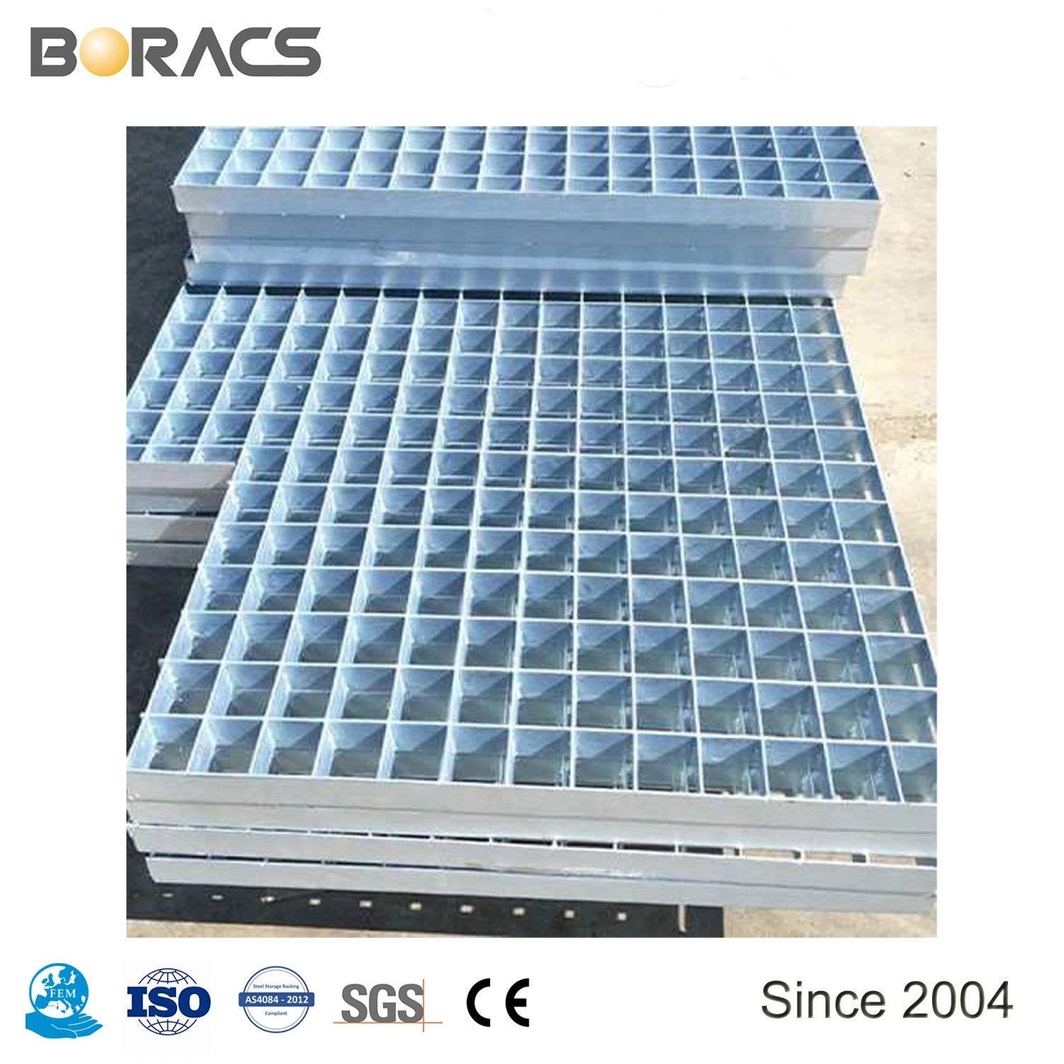 Heavy Duty Hot DIP Galvanized Steel Grating for Floor, Manhole Cover, Drainage, Grate, Platform