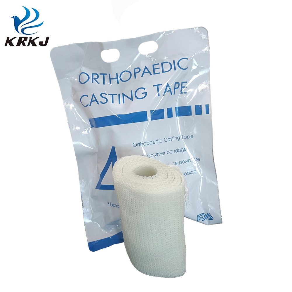 Use for Livestock Veterinary High Polymer Fixed Bandage Fiberglass Orthopaedic Casting Tape