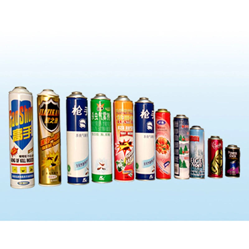 Good Quality Metal Tinplate Aerosol Cans Oxygen Mask for Ozone with Plastic Cap