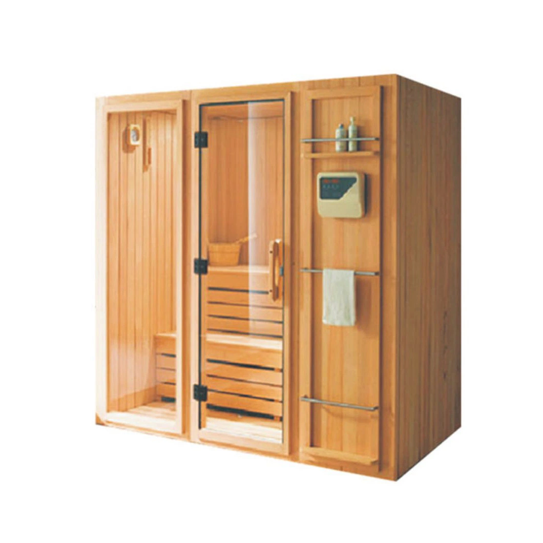 Qian Yan pequeno chuveiro Cabin China vidro vapor Sauna Fornecedor Divisão por atacado a húmido e a seco Sala de vapor Inteligente