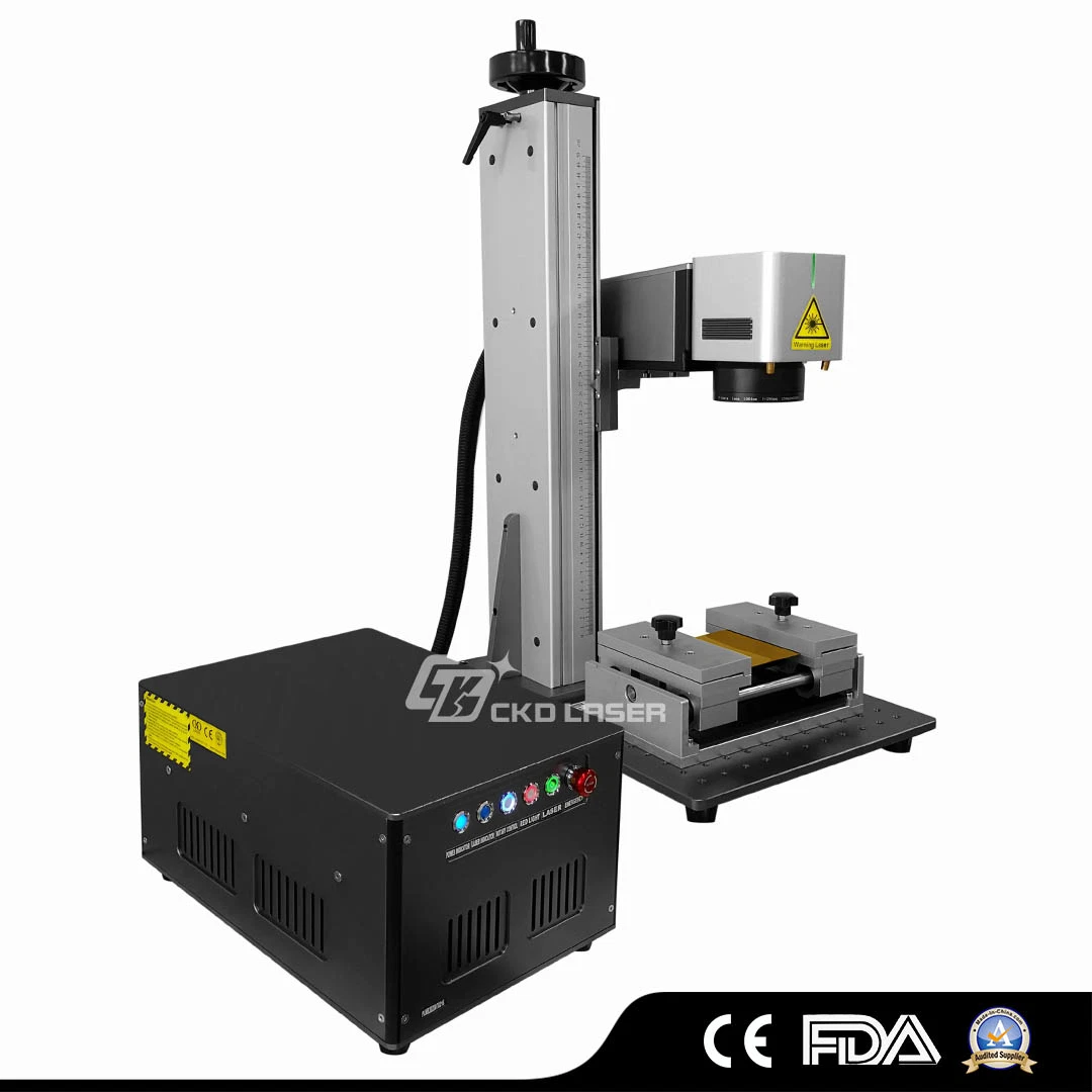 Fiber Laser Marking Equipment for Engraving Ribbon Metal Stainless Steel