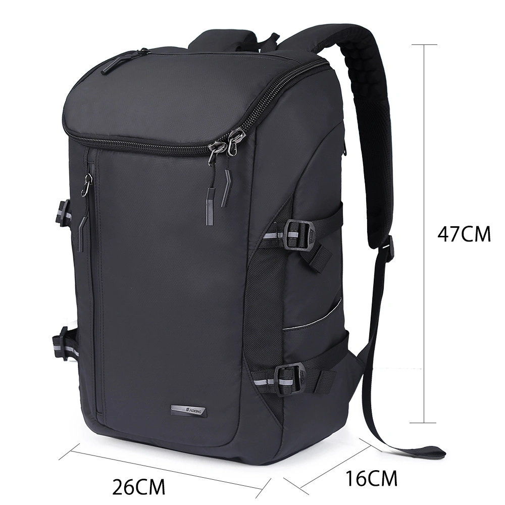 Water Resistant Double Shoulder Business Leisure Travel Computer Laptop Notebook College Students Backpack Pack Bag (CY3380)