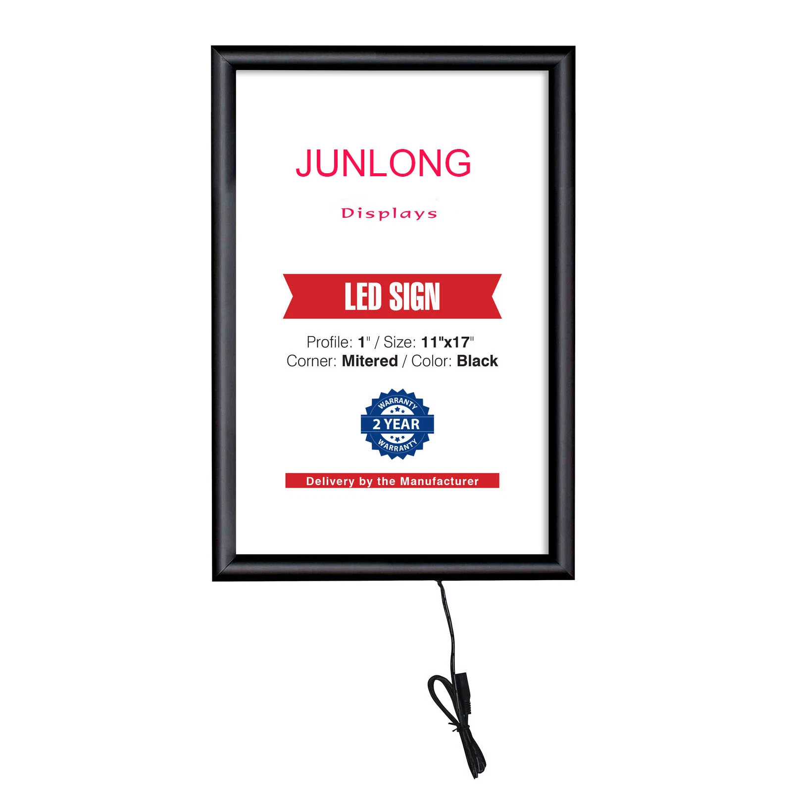 A4 A3 A2 A1 A0 Slim LED Illuminated Wall Mounted Frame Poster Display Menu Board