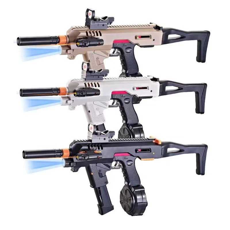 جاهز للشحن طقم تحويل Carbine دليل مكبر الكرة Gel Ball Blaster مسدس آلي بيستولا دي هيدغل هدية مربع لون أسود