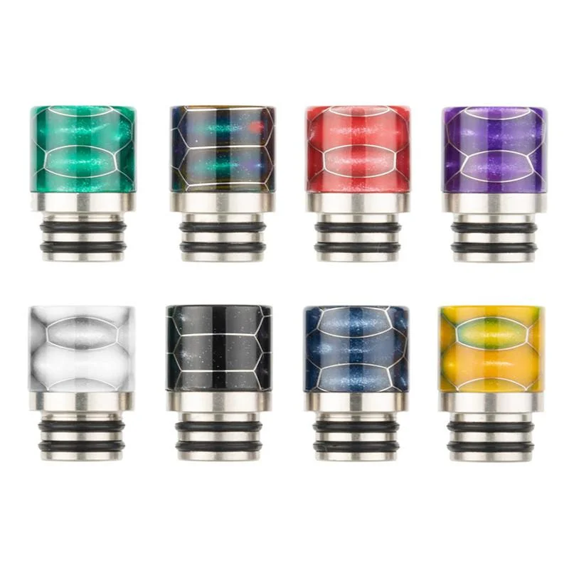 Prix bon marché de la résine chaude 510 810 l'embout buccal Vente de pointe au goutte à goutte Bouquins pour tous les réservoir Vape Atomizer Mod