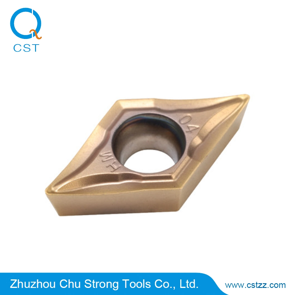 Tungsten Carbide Insert DCMT070204 for processing stainless steel turning tools DCMT series