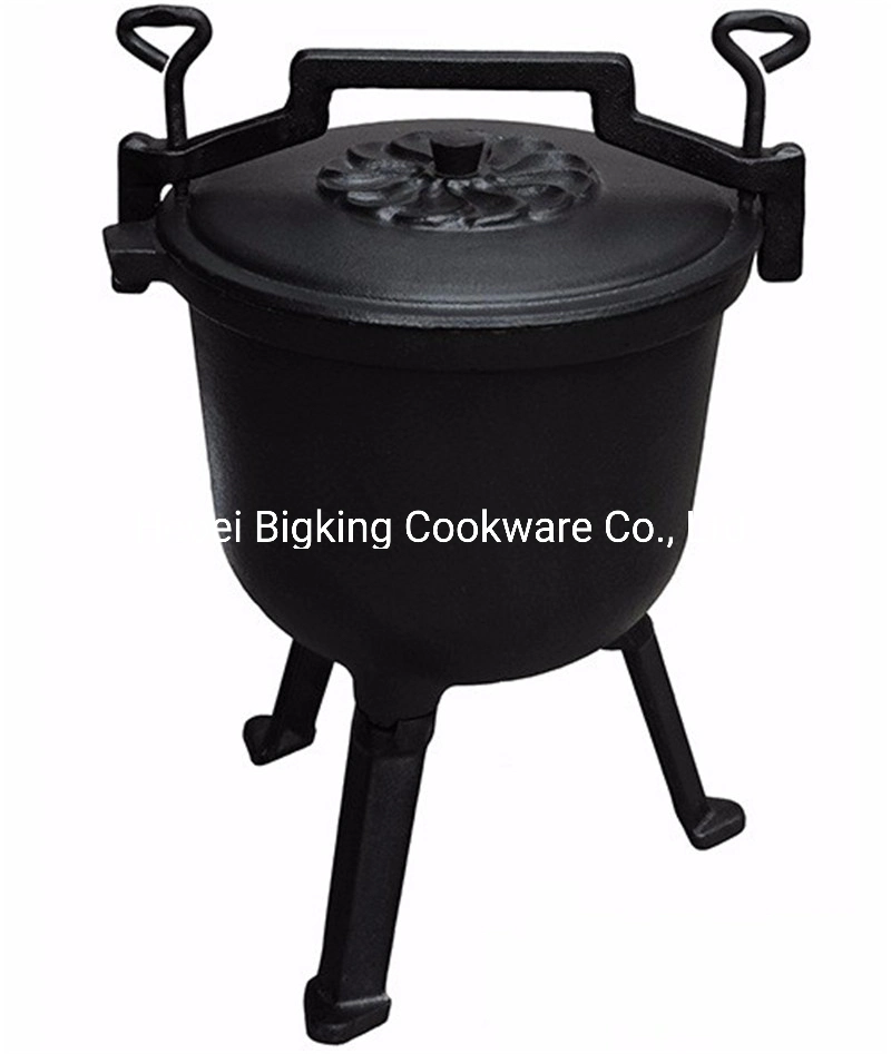 Three Legged Pressure Cooker Cast Iron Stewpot Potjie Pot