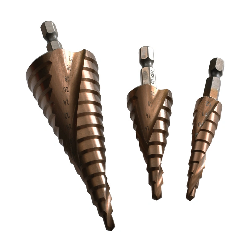 M35 Cobalt Spiral Fluted Step Drill Bit