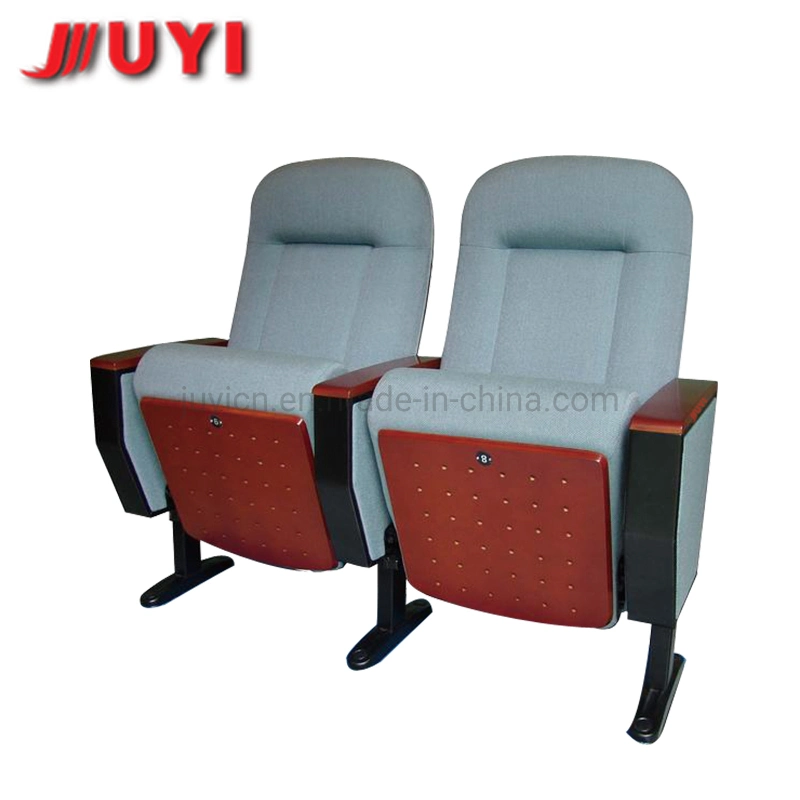 Jy-605r Office Dimensions Stackable Plastic High Back 3D Conference Hall Cinema Chair Wooden School Chair Theater Seats