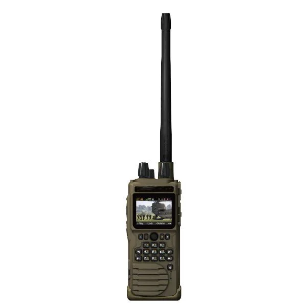 Rádio Talkie de baixo bandas 30-88MHz militar tático para Comunicação entipada