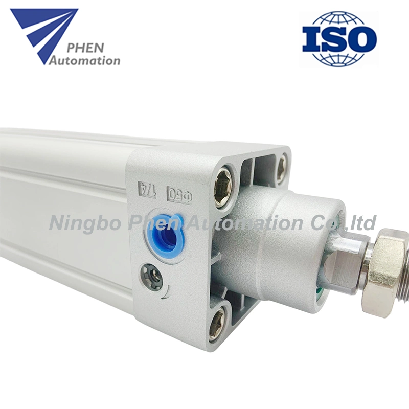 China OEM ISO6431 Standard Adjustable Stroke DNC 200mm Bore Pneumatic Air Customized Cylinder