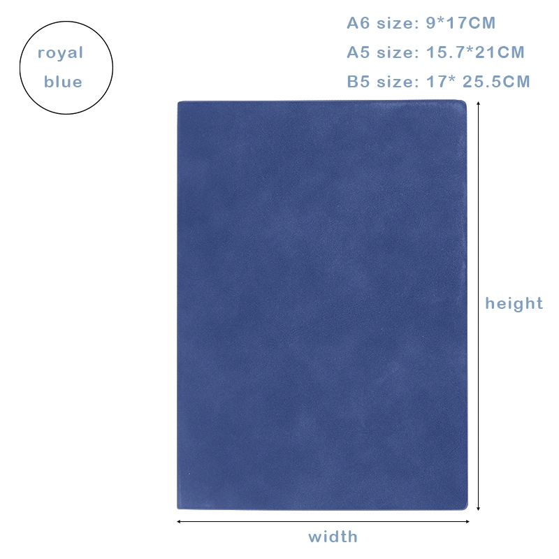 Caderno de agenda metálico de impressão personalizada B5 B6 disponível Caderno de notas A4 A5 com capa dura para empresas