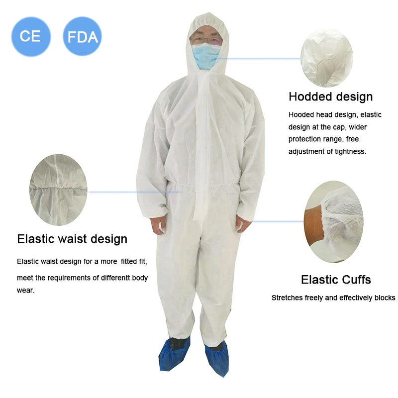 Factory Custom Waterproof Lightweight Healthcare Medical Surgical Isolation Gown Surgery Personal Protective Garment