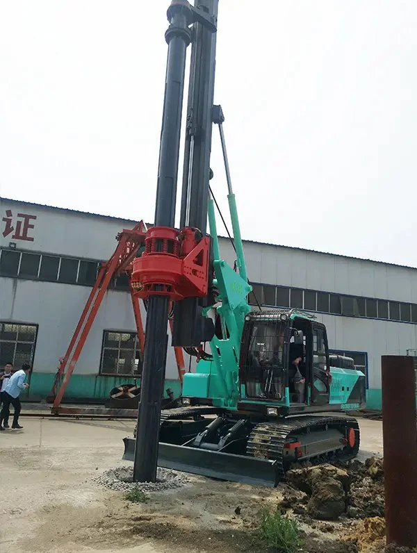 L'alésage de feuille de marteau hydraulique supérieur de dynamitage vis de vidange élevée Élevée Piling Pile Driver disjoncteur Table rotative de base de distribution par SRD machine de forage de foret