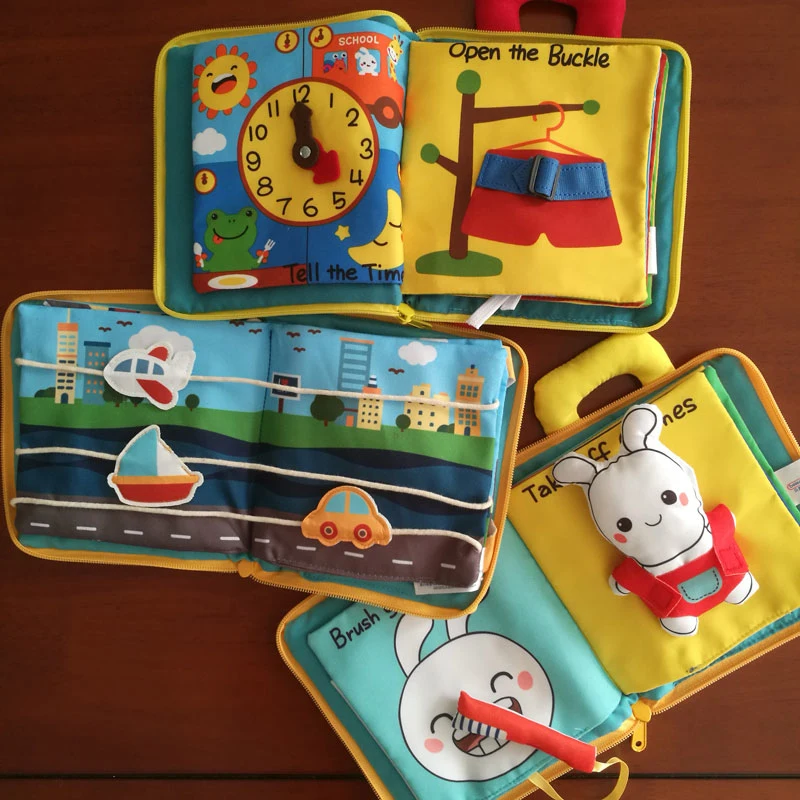 Baby Early Education Stereo Cloth Book