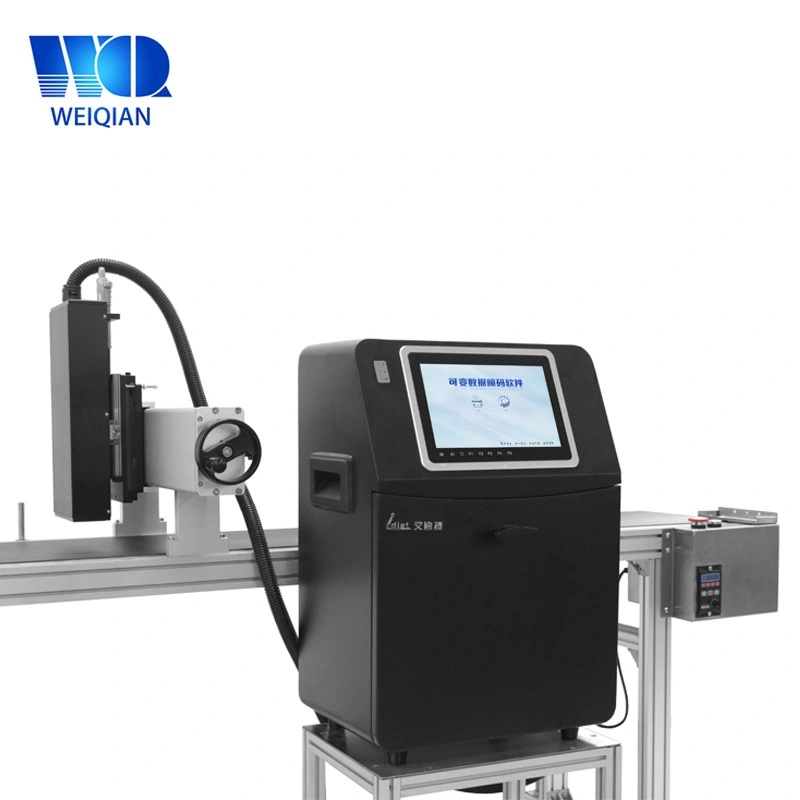 Variable en ligne industrielle automatique Date code code-barres Code QR de l'imprimante jet d'Encre Laser Marking machine codage jet d'encre imprimante jet d'encre UV de l'impression