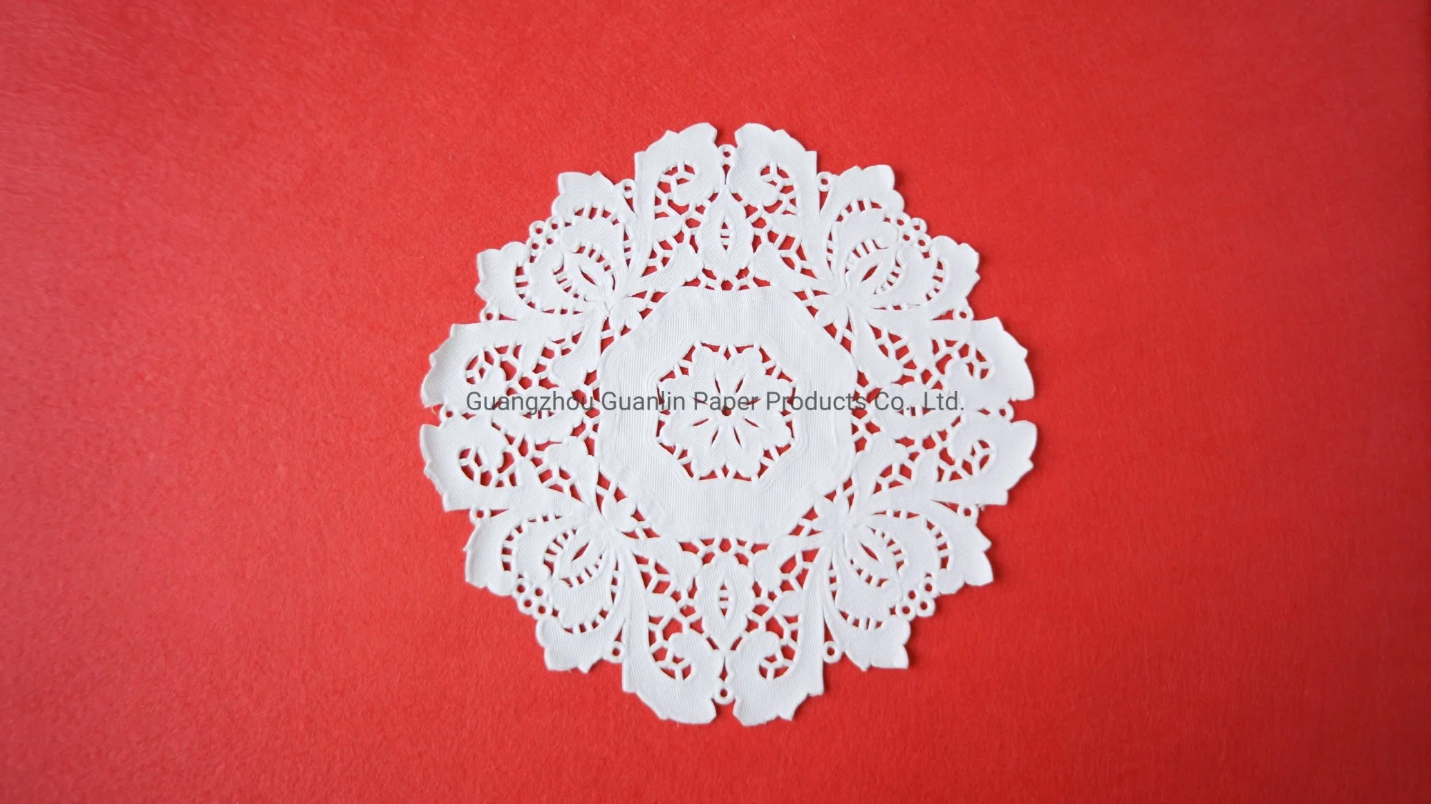 Paper Doily Paper Mat Lace Paper FDA LFGB Approved Pd-RW01