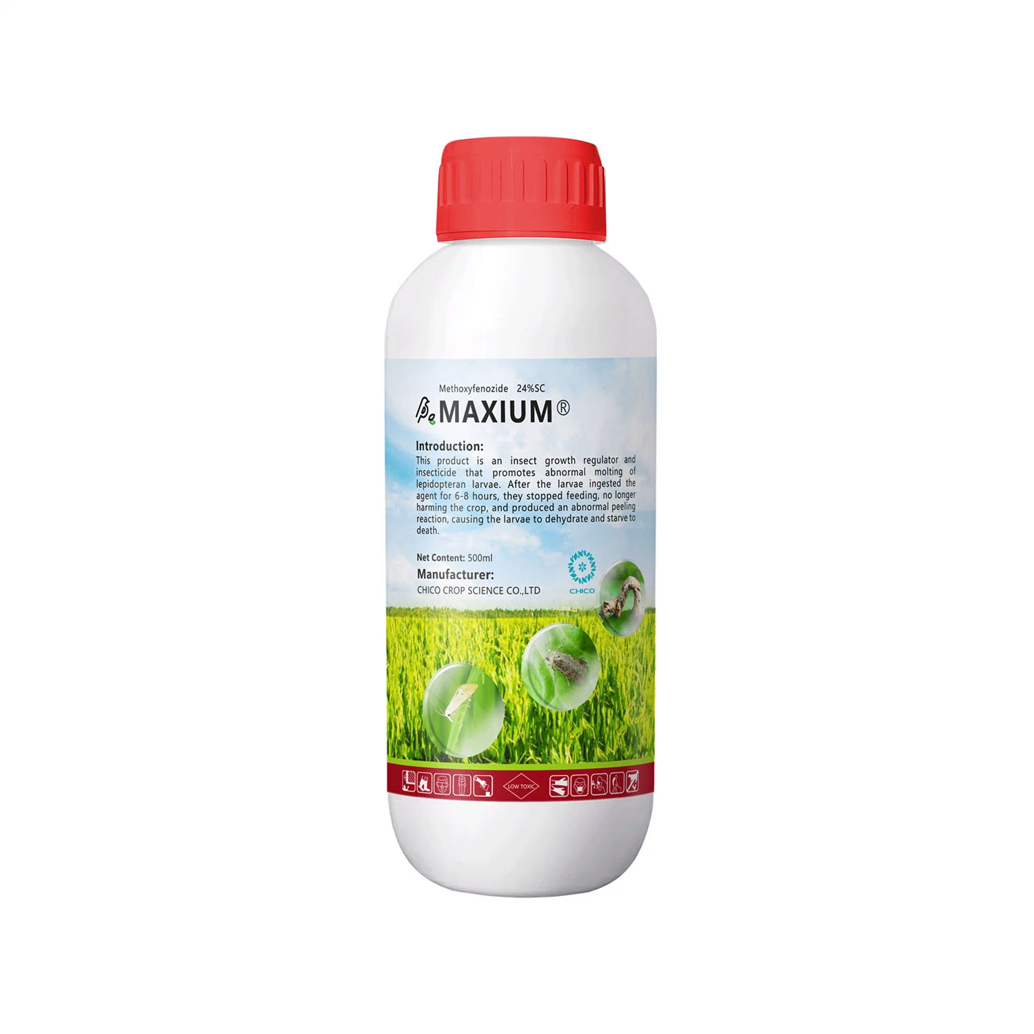 Methoxyfenozide 24%SC Insecticide against Leafworm, Beet Armyworm, Looper, Leaf Roller