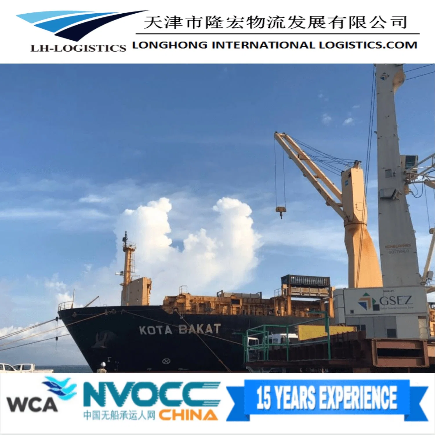 International Shipping Company Import und Export Zollabfertigung / Lagerservice / LKW-Service In Tianjin 1688 Versand