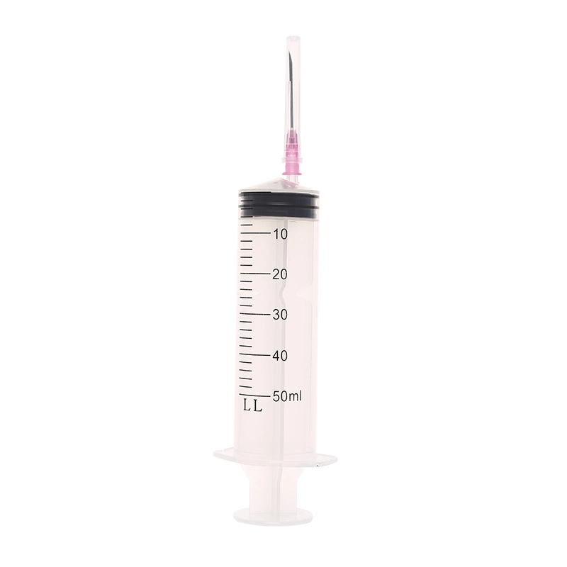 Disposable Sterile 50ml Luer Slip Syringe Without Needle