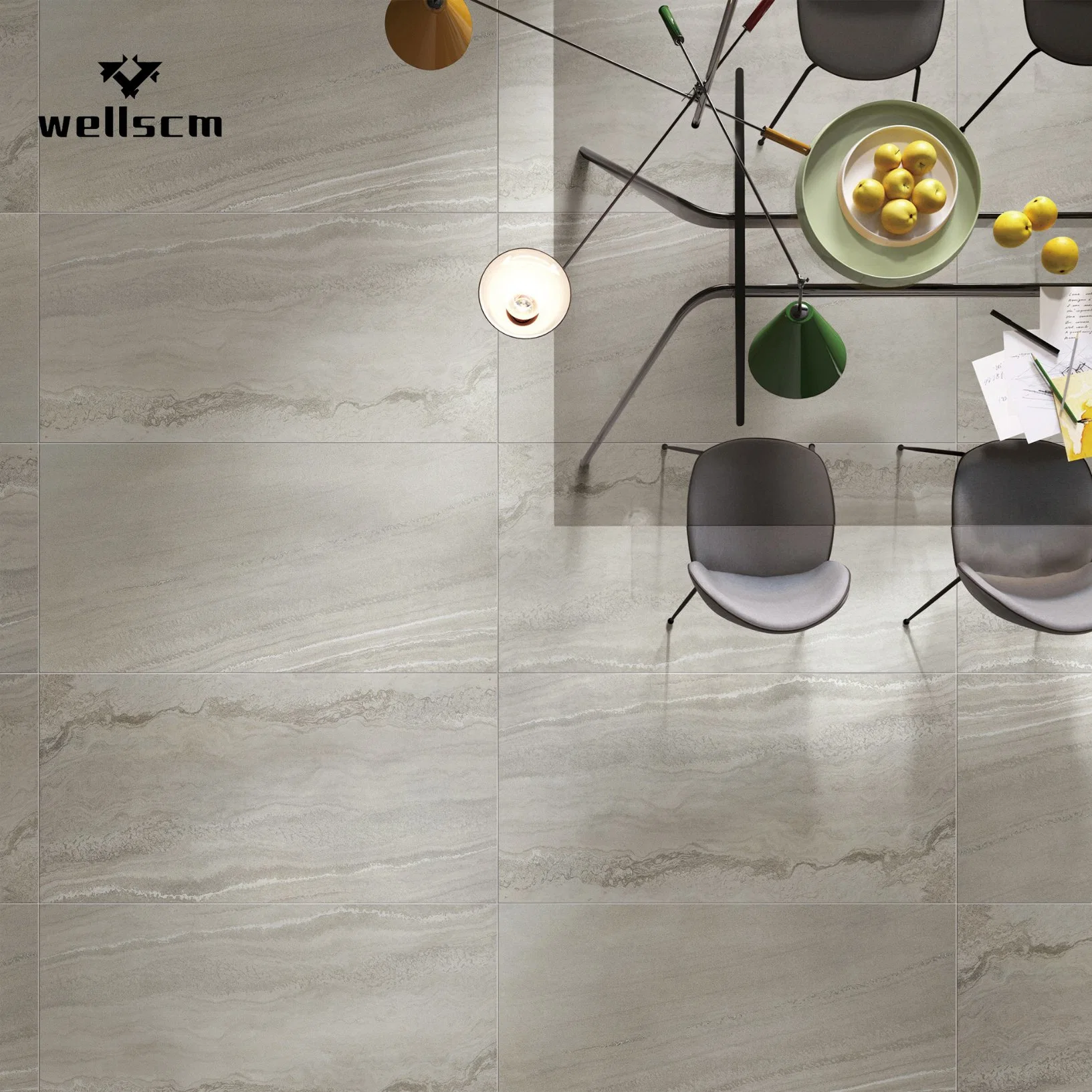 White Marble for Floor Weight 600X600 Ceramic Fully Polished Glazed Tiles