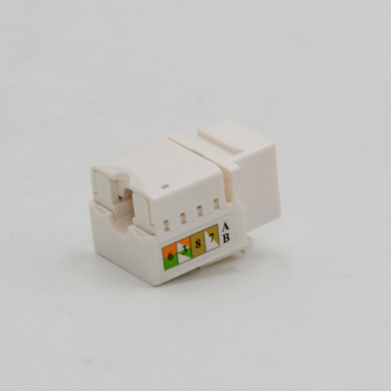 Hot Selling CAT6 UTP 8p8c Unshielded Female RJ45 Keystone Jack with Cover