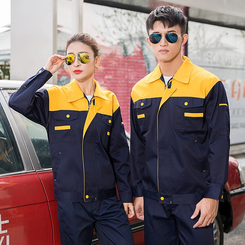 Wholesale/Supplier Tc Fabric Navy Work Clothes for Staff Uniforms