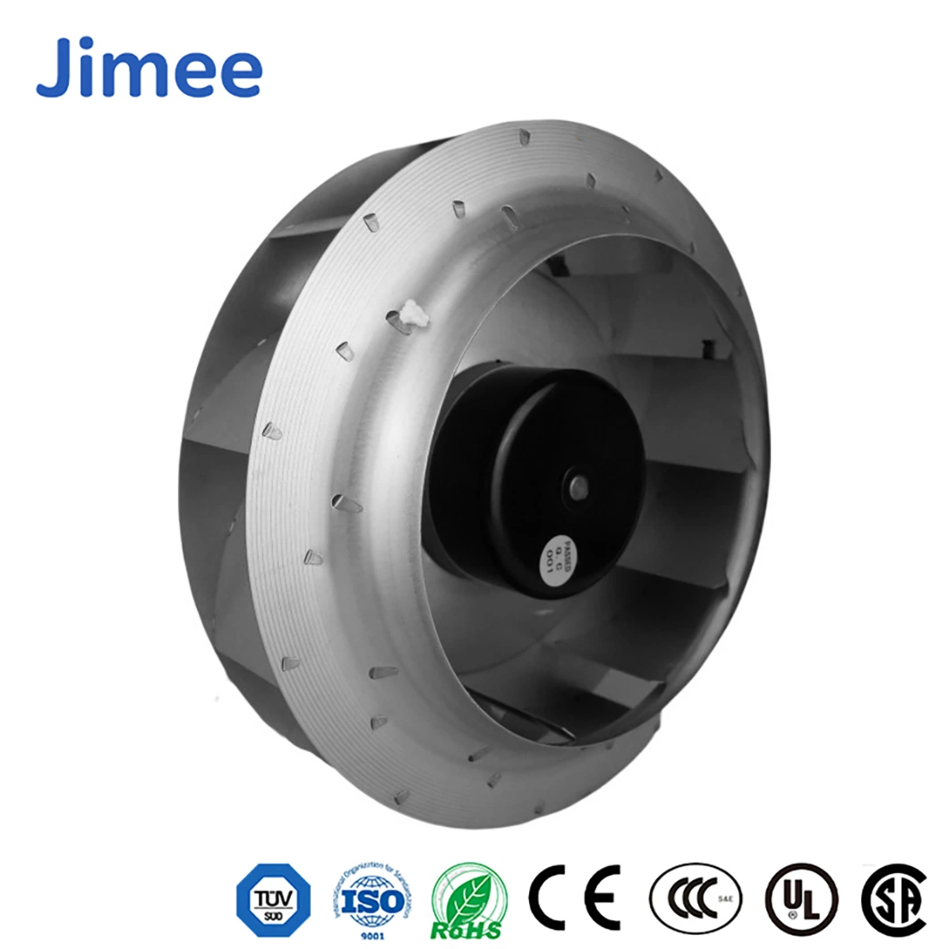 Jimee Motor China Positive Displacement facturers Jm140d4a2 36-57 (VAC) فولتية التشغيل مراوح وحدة التحكم في الطرد المركزي PBT معدنية المروحة المحورية لمدة التهوية في الهواء