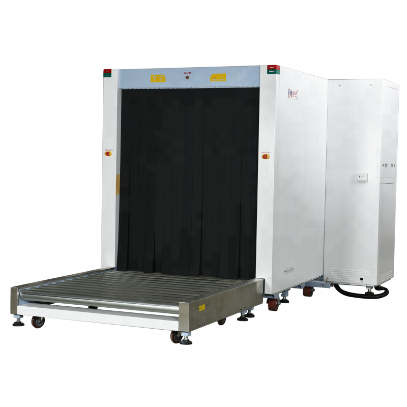 Large Tunnel Size 1500*1800 Cargo Inspection System Pallet Security Check Cargo X-ray Scanner 160kv Generator