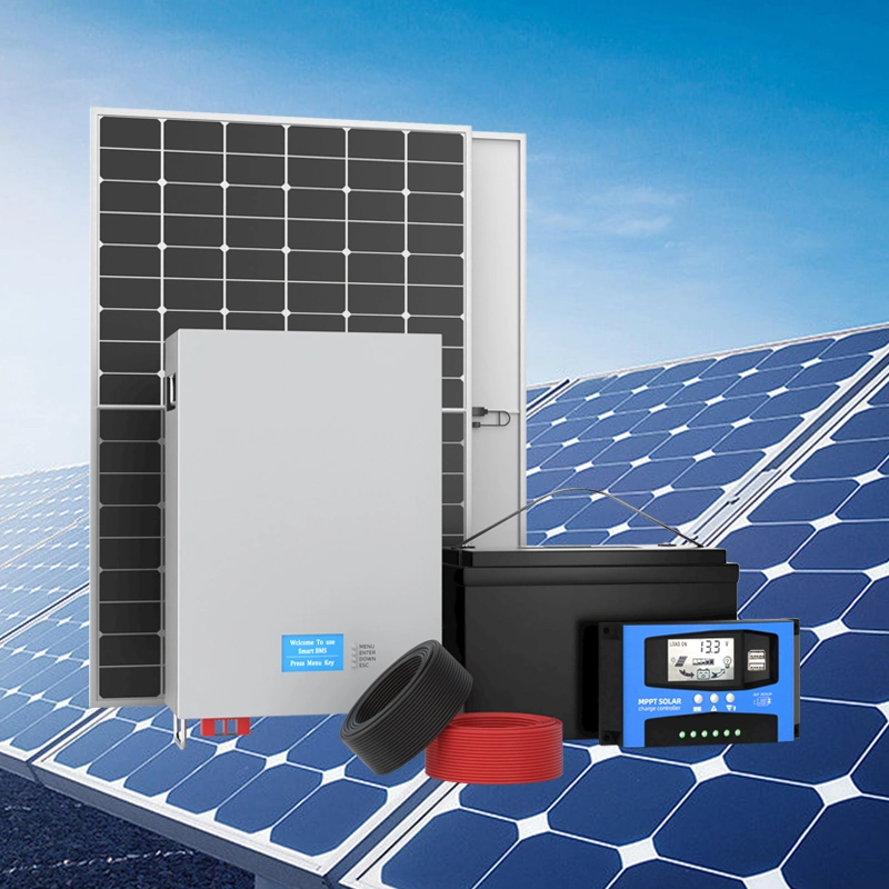 Hogar en la Red producto de Energía Solar 10kVA sistema de Panel Solar conectado a la Red de Utilidad, 5kw 10kwsolar equipos de producción