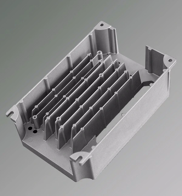 Metal Casting Technology Aluminum Heat Sink for Frequency Converter