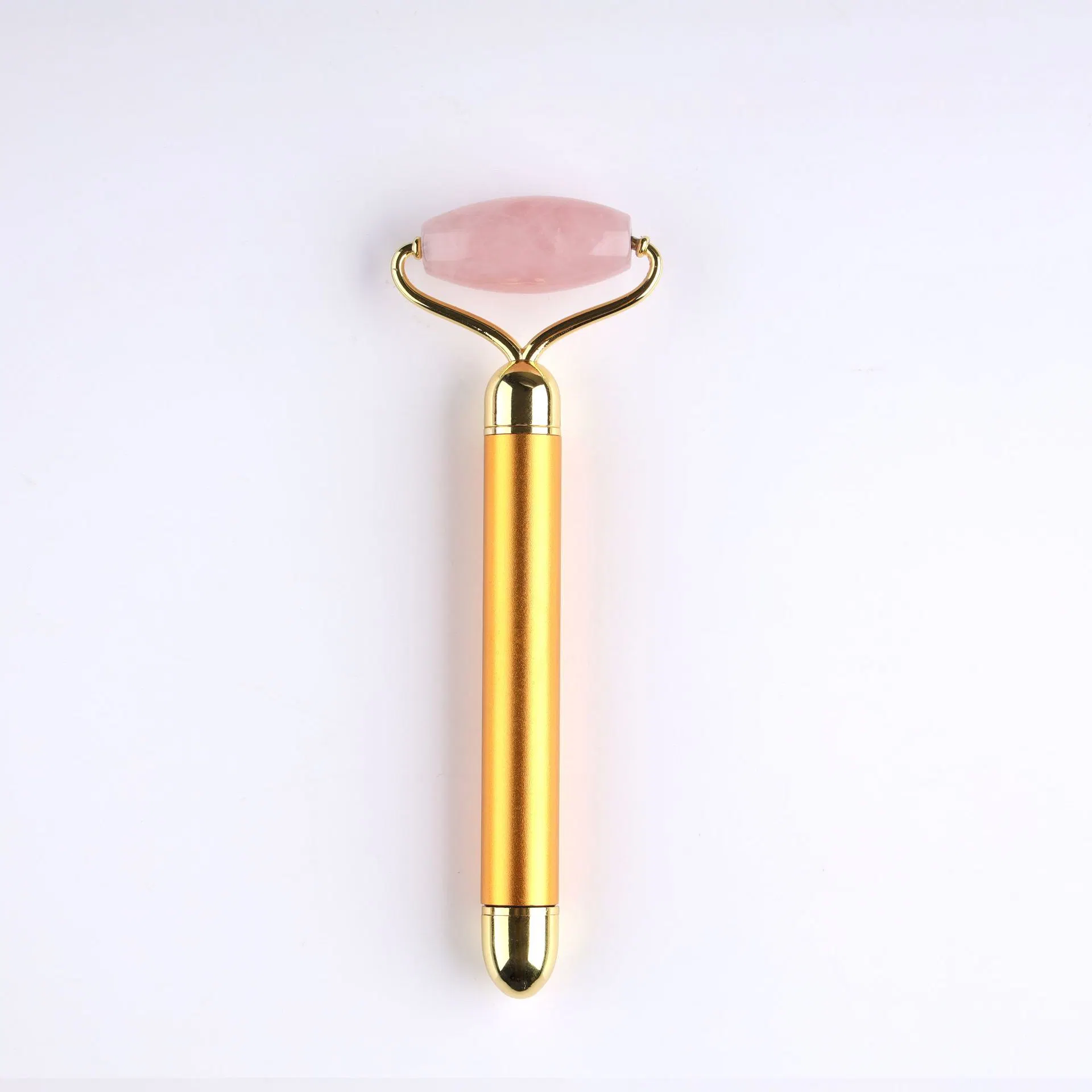 New Arrival Electric Vibrating Face Lift Beauty Tool Eye Massager Stick Anti Aging Pink Jade Roller Mini Massage Gun