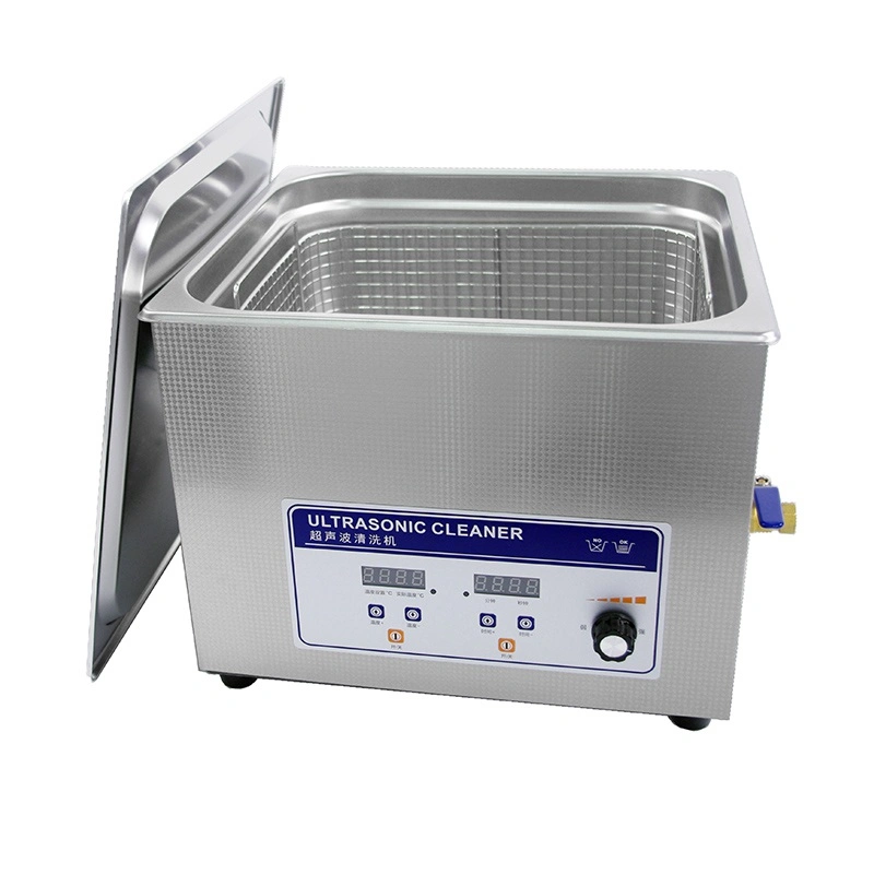 15L Power Adjustable Commercial Industrial Ultrasonic Cleaner for Car Parts