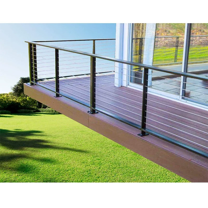 High quality/High cost performance Frosted Spigot Glass Railing System for Outdoor Fence Deck Balcony Designs