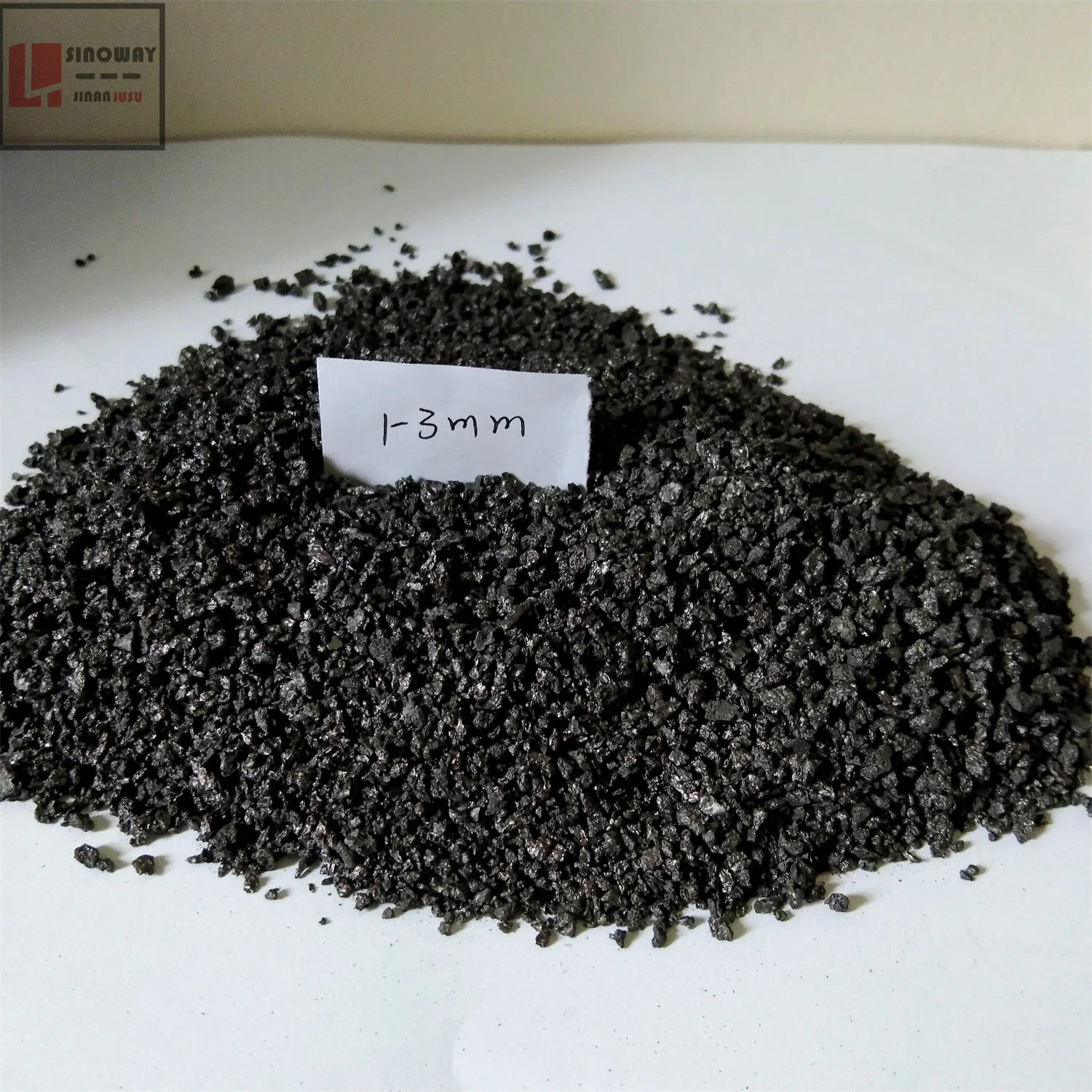 Low Sulfur Pet Coke Price Calcined Petroleum Coke (CPC) Size1-3mm