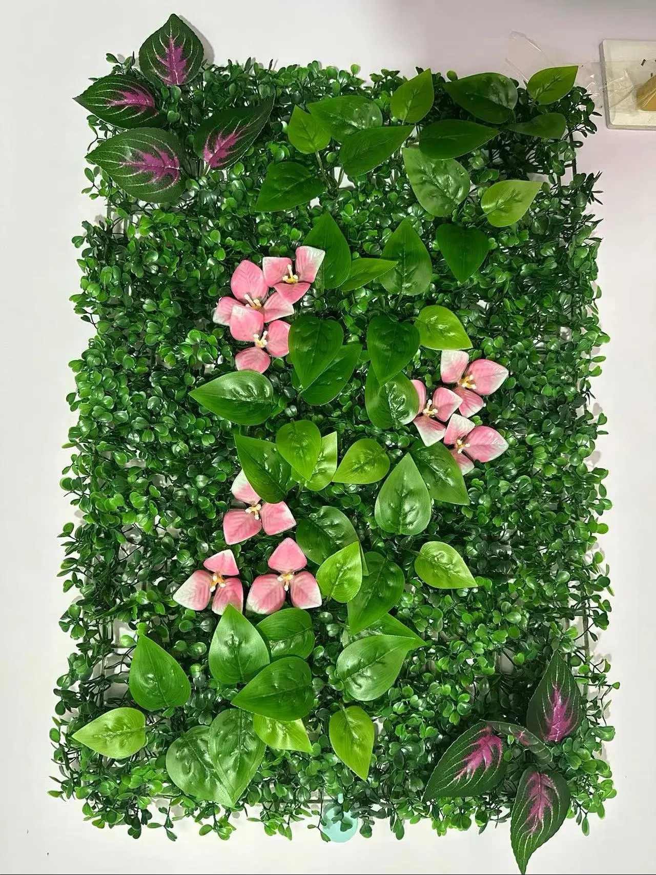 Outdoor-Einsatz IVY Faux Boxwood Datenschutz Grün Vertikal Garten Künstliche Graswand