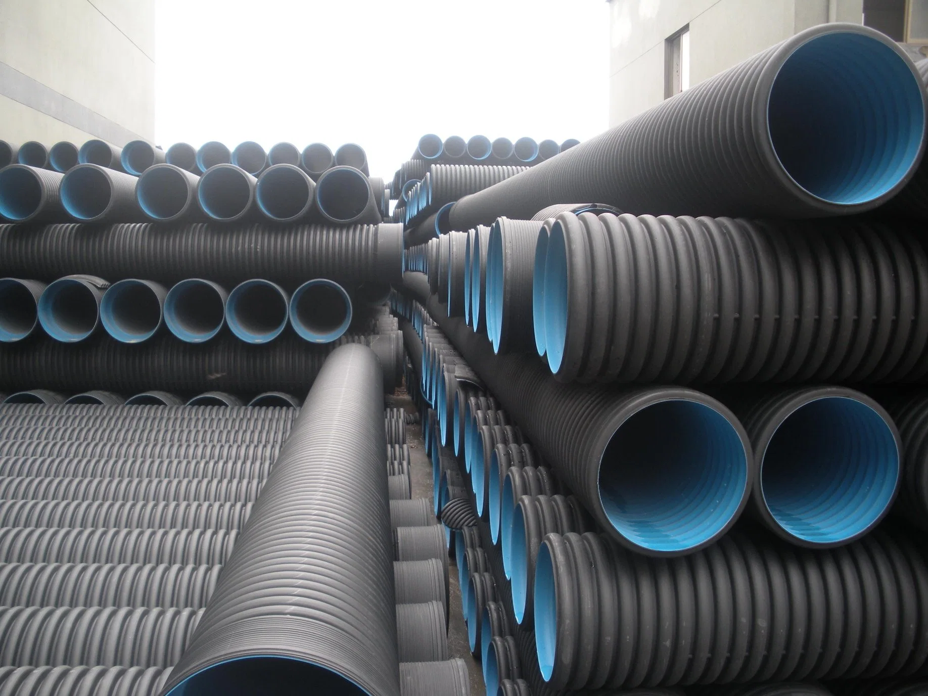 Double-Wall PE Corrugated Plastic Spiral Communication Pipe