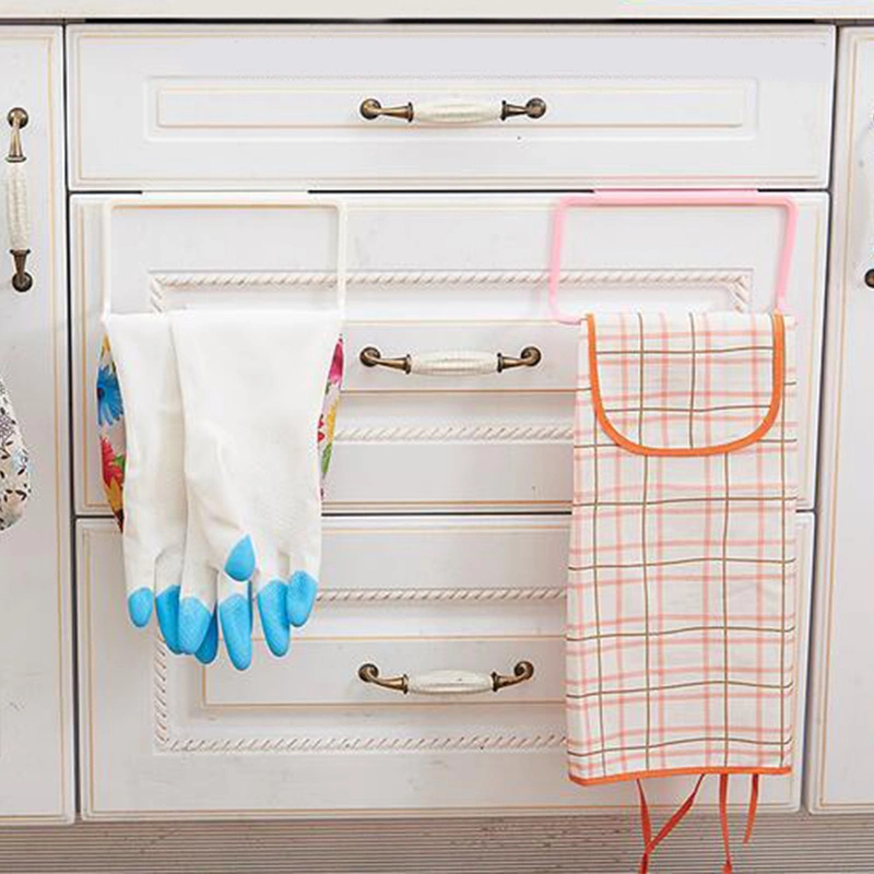 Kitchen Accessories Towel Rack Hanging Shelf Storage Organizer Rag Rack Bathroom Kitchen Cabinet Cupboard Holder